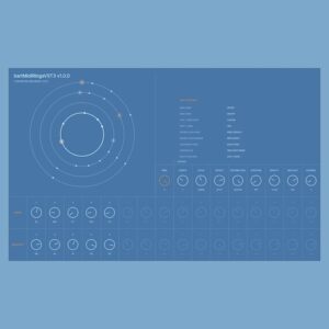 bartfxaudio「bartMidiRingsVST3」4つの独立したリングでポリリズムや複雑なフレーズを作成できる円形MIDIシーケンサー｜DTMプラグインセール