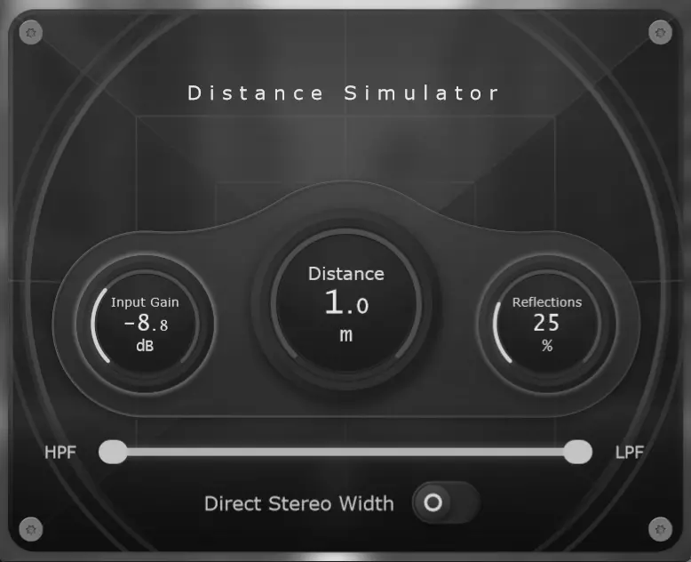 194dB Audio「Distance Simulator」音量を下げるだけでは再現できないリアルな距離感や空間の奥行きをワンノブで演出できるオーディオプラグイン｜DTMプラグインセール