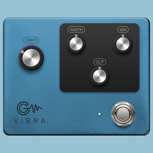 Air-G Audio「Air-G Vibra Pedal」Airwindowsベースの自然なピッチ変化でレスリーのような揺れを生み出せるステレオ・ビブラートプラグイン｜DTMプラグインセール