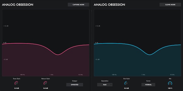 Analog Obsession「EQProfiler」ハードウェアEQの周波数特性をリアルタイムでキャプチャし、複数トラックで再現できるEQプロファイラープラグイン