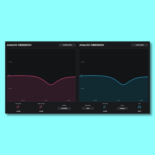 Analog Obsession「EQProfiler」ハードウェアEQの周波数特性をリアルタイムでキャプチャし、複数トラックで再現できるEQプロファイラープラグイン