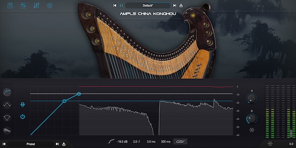 Ample Sound「Ample China Konghou」76弦の箜篌を収録！グリッサンドやトレモロを表現できる中国伝統楽器音源｜DTMプラグインセール