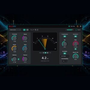 nClear「Gluon」ミックスバスやドラムバスをまとめながら複数トラックを一括管理できる無料コンプレッサー｜DTMプラグインセール