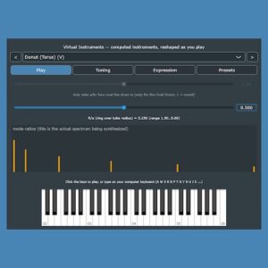 Chun-Yeol You「Imaginary Instruments」存在しない楽器を演奏！4D・5D Hyperballなど41種類を収録した物理モデリング音源｜DTMプラグインセール