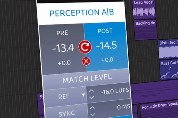 MeterPlugs「Perception AB」“良くなった”は音量のせい？レベルマッチで処理前後を比較できるA/Bプラグイン｜DTMプラグインセール