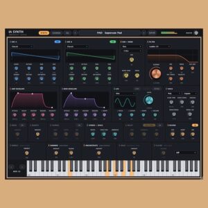 Immanent Audio「IA Synth」120プリセット＋コード進行・リズム作成・MIDI出力まで対応した無料シンセサイザー｜DTMプラグインセール