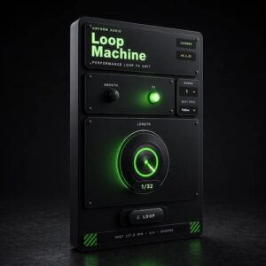 Unform Audio「Loop Machine」ループを徐々に細かくしてドロップへつなぐ！EDM向けDJスタイル・ループエフェクト｜DTMプラグインセール