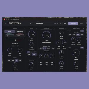 Kreativ Sound「KS Ghostform」ゆっくり変化するドローン・ストリングスを作れるシネマティックシンセ｜DTMプラグインセール