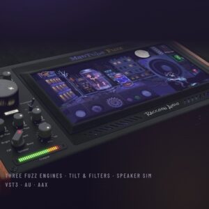 Raccoon Audio「ManTube Fuzz」滑らかな真空管サチュレーションから激しく崩れたファズまで作れる3エンジン搭載エフェクト｜DTMプラグインセール