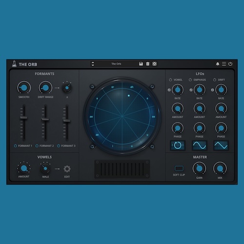 AudioThing「The Orb」音を母音のように変化させる3バンドフォルマントフィルター！3基のLFOで声のような動きを作れるエフェクト｜DTMプラグインセール