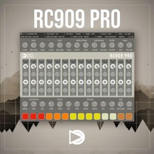 SampleScience「RC909 Pro」TR-909サウンドにテープ・カセット・アンプなどの質感を加えたドラム音源｜DTMプラグインセール