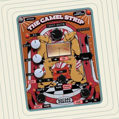 Safari Audio「The Camel Strip」アナログ感のある色付けからEQ・コンプ・空間処理までまとめて音作りできるヴィンテージ系チャンネルストリップ｜DTMプラグインセール
