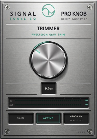 Signal Tools Co「Pro Knob Rack」最大10個のツールを1画面にまとめて使える無料プラグインホスト|DTMプラグインセール