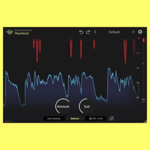NoiseWorks「PloseAssist」ボーカルやナレーションの破裂音を自動除去！声の太さを保ちながらポップノイズを軽減する無料プラグイン｜DTMプラグインセール