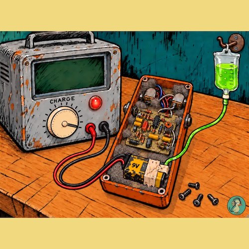 Odd Duck Audio「9Volt」電池の消耗による音割れ・ピッチ低下・途切れを再現する無料ファズプラグイン｜DTMプラグインセール