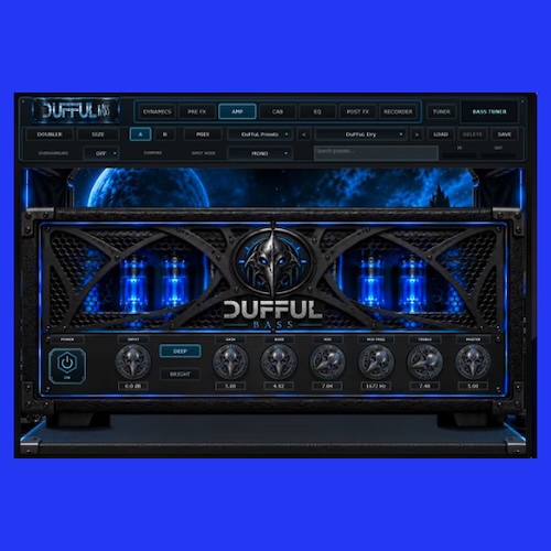 DuFFuL「DuFFuL Bass - ALIEN」ベースアンプ・コンプ・8バンドEQ・空間系エフェクトまで搭載したベース用プラグイン｜DTMプラグインセール