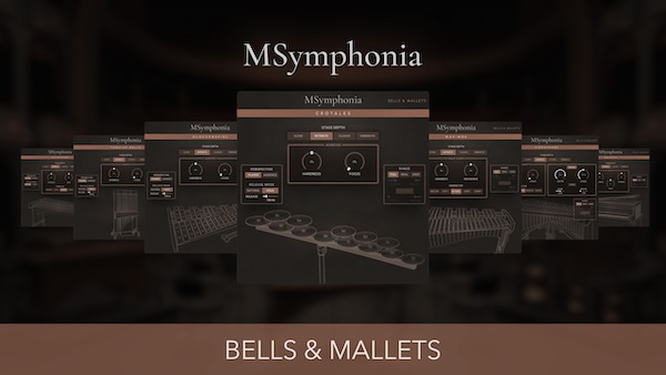 MeldaProduction「MSymphonia: Bells & Mallets」チェレスタ・マリンバ・ビブラフォンなど7種類のベル＆マレット楽器を収録した約3GBのオーケストラ音源｜DTMプラグインセール