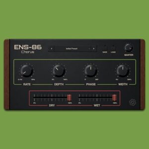 Hivetune「ENS-86」80年代シンセを思わせる温かいBBDモジュレーションを再現したヴィンテージ・コーラス｜DTMプラグインセール