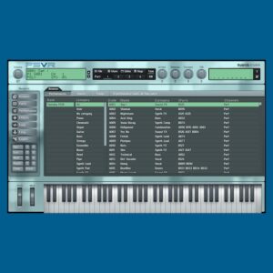 musicastudio「FSVR」Yamaha FS1Rをソフトウェアで再構築！8オペレーターFMとフォルマントシンセシスを扱えるシンセサイザー｜DTMプラグインセール