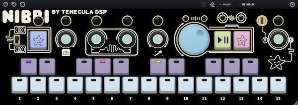 Temecula DSP「NIBBI」7ボイス＋テープスタイルのルーパーを搭載！身近な音を録音して楽器にできる無料サンプラー｜DTMプラグインセール