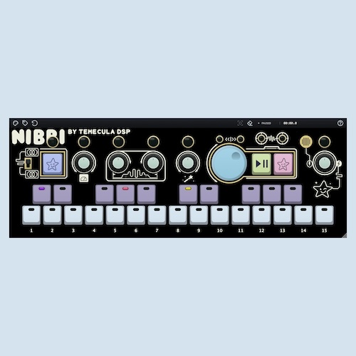 Temecula DSP「NIBBI」7ボイス＋テープスタイルのルーパーを搭載！身近な音を録音して楽器にできる無料サンプラー｜DTMプラグインセール