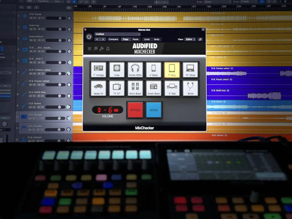Audified「MixChecker LE」12種類の再生環境をDAW内でシミュレーション！ミックスがスマホやスピーカーでも崩れないか確認できるモニタリングツール｜DTMプラグインセール