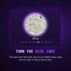 George Ergemlidze「Rice Cake Delay」Ping-pong・ダッキング・サチュレーションで反復音を作り込めるステレオディレイ｜DTMプラグインセール
