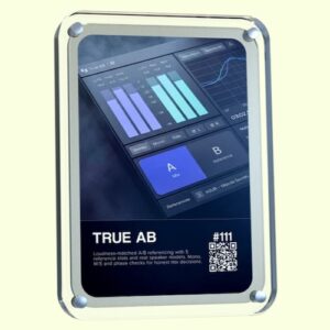 Rapid Flow「True AB Referencing」リファレンス曲と音量を揃えてA/B比較！ミックスの違いをDAW内で確認できるリファレンスプラグイン｜DTMプラグインセール