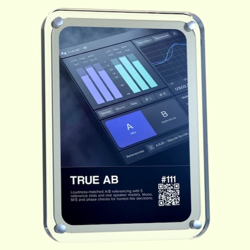 Rapid Flow「True AB Referencing」リファレンス曲と音量を揃えてA/B比較！ミックスの違いをDAW内で確認できるリファレンスプラグイン｜DTMプラグインセール