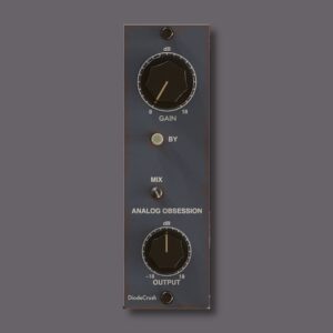 Analog Obsession「DiodeCrush」強烈な圧縮とサステインを加える！歪み・ポンピング感まで作れるダイオードブリッジ・コンプレッサー｜DTMプラグインセール