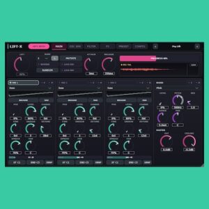 OTODESK「LIFT-X」ノート1個で複雑なライザーを簡単制作！41カーブ・70スケール対応のトランジション専用シンセ｜DTMプラグインセール