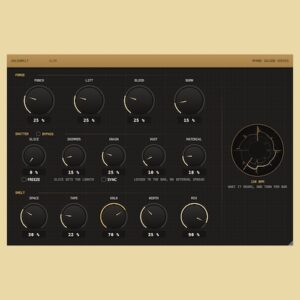 MFKNE「GOLDSMELT」7つのエフェクトを1つに統合！質感調整からグリッチ・グレイン・空間処理までできる無料VST3プラグイン｜DTMプラグインセール
