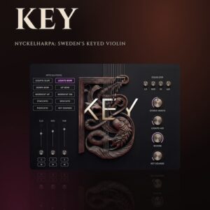 Auddict「Key」スウェーデンの伝統楽器ニッケルハルパを収録！10種類の奏法と3つのマイクで表情豊かな演奏ができるKontakt音源｜DTMプラグインセール