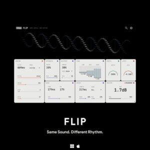 Thenatan Audio「FLIP」Reverse・Stutter・Freezeなど9つのプロセッサーでループやボーカルを再構築できるMultiFXプラグイン｜DTMプラグインセール