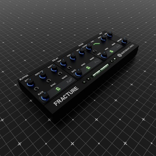 Glitchmachines「Fracture」ドラムやシンセにロボティックな乱れや抽象的な質感を加える無料バッファエフェクトプラグイン｜DTMプラグインセール