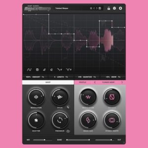 Baby Audio「HyperWarp」ビートを刻み、止め、逆再生！7種類のプロファイルを搭載し、グラニュラー処理でリズミカルな時間変化を作るエフェクト｜DTMプラグインセール