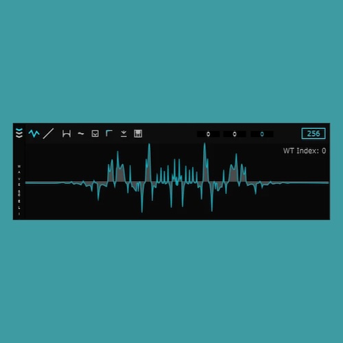 Dystopian Waves「Wavengine」波形を描いて自分だけのウェーブテーブルを作成・編集できるMax for Liveデバイス｜DTMプラグインセール
