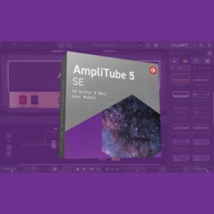 IK Multimedia「AmpliTube 5 SE」80種類のアンプ・キャビネット・エフェクトを組み合わせてギター＆ベースの音作りができるアンプシミュレーター｜DTMプラグインセール