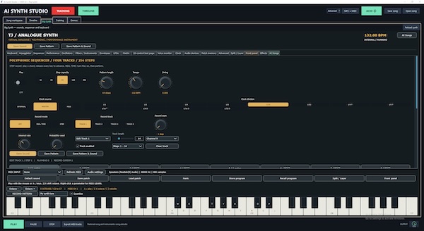 SoftwareBasementX「BIGsmallSYNTH」AIでドラム・ベース・メロディ・コードを生成して最大10トラックで曲を組み立てられる音楽制作ソフト|DTMプラグインセール