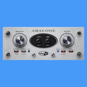 Sakdinat2548「Abalone W5」Avalon U5にインスパイア！6種類のToneと最大+30dB Boostを搭載した無料DIプラグイン｜DTMプラグインセール
