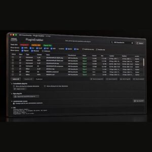 MM Soundworks「Plugin Enabler」Macで読み込めないプラグインを検出＆ワンクリック修正！VST3・AU・CLAP・AAX対応の無料ユーティリティ｜DTMプラグインセール