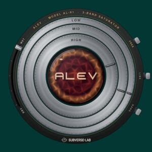 SubverseLab「ALEV」低域・中域・高域を個別に歪ませる無料3バンド・サチュレーター！音量変化を抑えながら温かみや迫力を加えられるプラグイン｜DTMプラグインセール