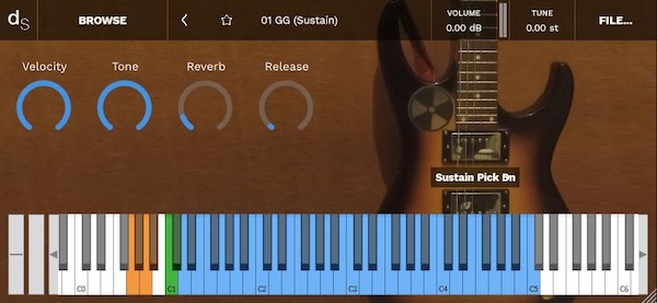 JackR「Clean El. Guitar」自然なクリーンサウンドと3種類の奏法を収録!ピッキング方向の切り替えにも対応した無料エレキギター音源|DTMプラグインセール