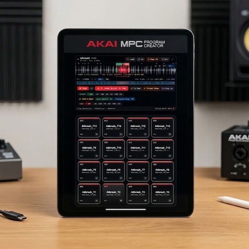 Sounds For Samplers「MPC Program Creator」iPad・Android・PCでサンプルをチョップしてAkai MPC用プログラムを作成できるツール｜DTMプラグインセール