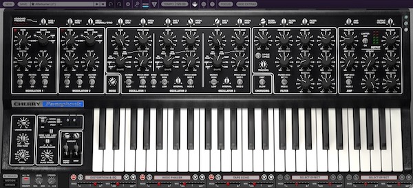 Cherry Audio「Pentaphonic」1981年の希少なアナログシンセを再現!3基のオシレーターと最大16ボイスで厚みのあるパッドやリードを作れるソフトシンセ|DTMプラグインセール