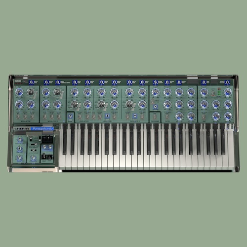 Cherry Audio「Pentaphonic」1981年の希少なアナログシンセを再現！3基のオシレーターと最大16ボイスで厚みのあるパッドやリードを作れるソフトシンセ｜DTMプラグインセール