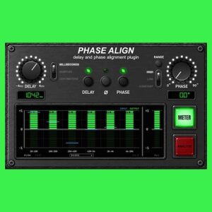 tehguitarist「Phase Align」複数マイク録音やDI・アンプ録音の位相とタイミングを補正！自動解析機能を搭載した無料プラグイン｜DTMプラグインセール