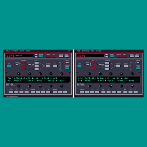 SQ8L Revival「SQ8L — 64-bit port」Ensoniq SQ-80のサウンドを再現！macOS・Windows・Linuxに対応した無料シンセサイザー｜DTMプラグインセール