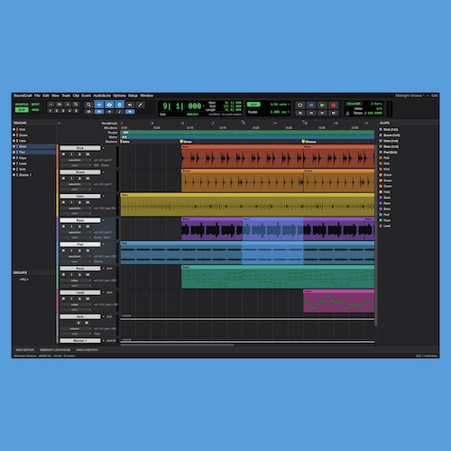 ArtCraft「SoundCraft」Pro Toolsに近い操作環境で録音・MIDI編集・ミキシングができる無料オープンソースDAW｜DTMプラグインセール