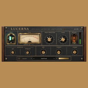 KALU AUDIO「Lucerna」4種類の光学セルと6種類の真空管モデルを搭載し、ボーカルやベースの音量を自然に整える無料オプティカルコンプレッサー｜DTMプラグインセール